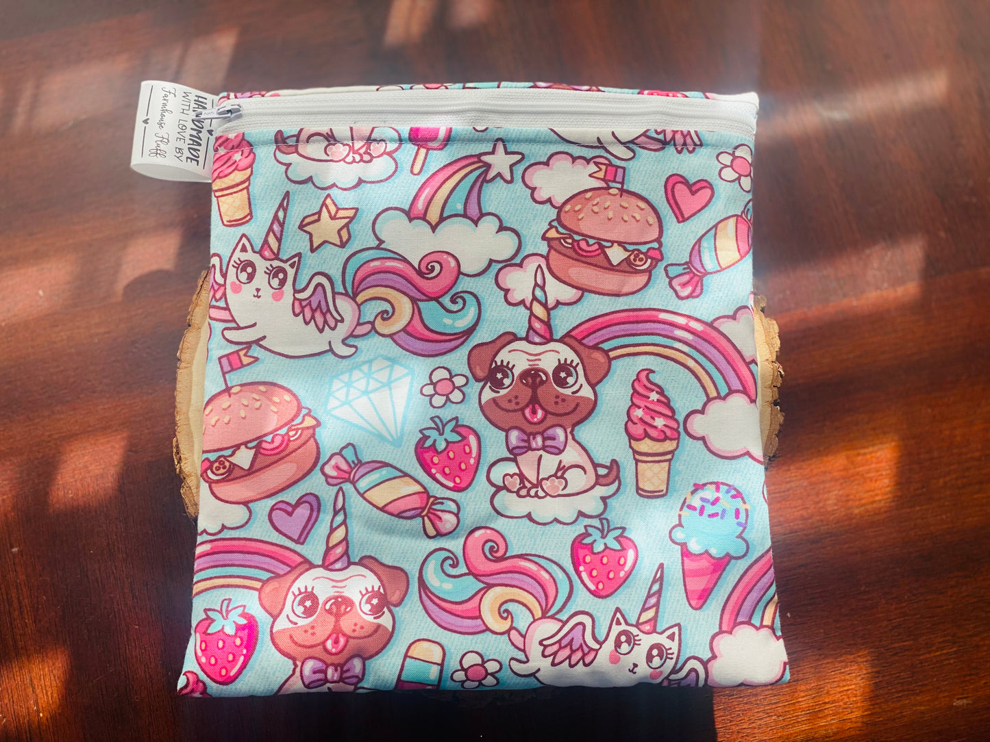 IN STOCK: {HANDMADE} Kawaii Snacks - Snack bag (XL)